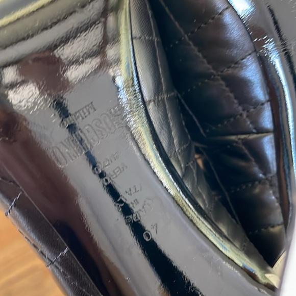 Moschino Leather Booties Sz 9.5 US IT 40 - Picture 11 of 16